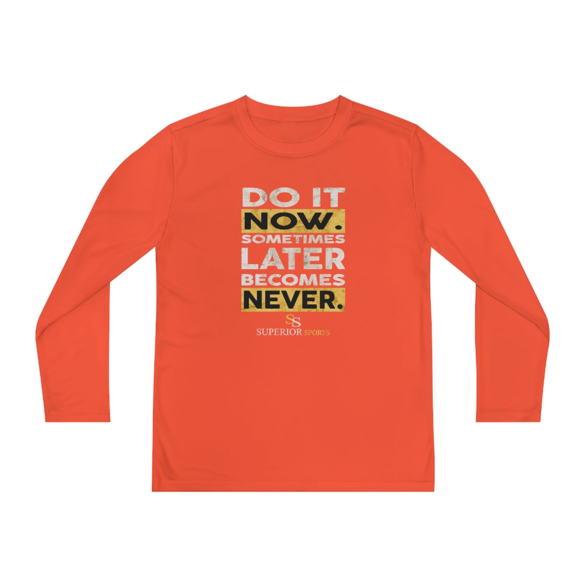Kids Long Sleeve Competitor Tee