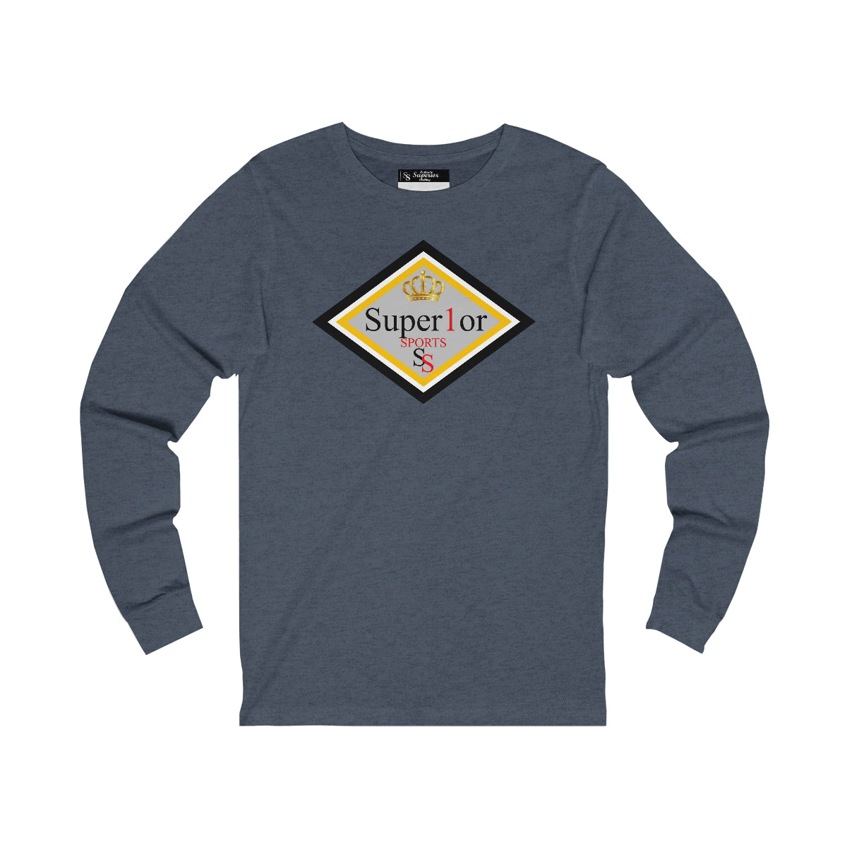 Men Long Sleeve Diamond SS Tee