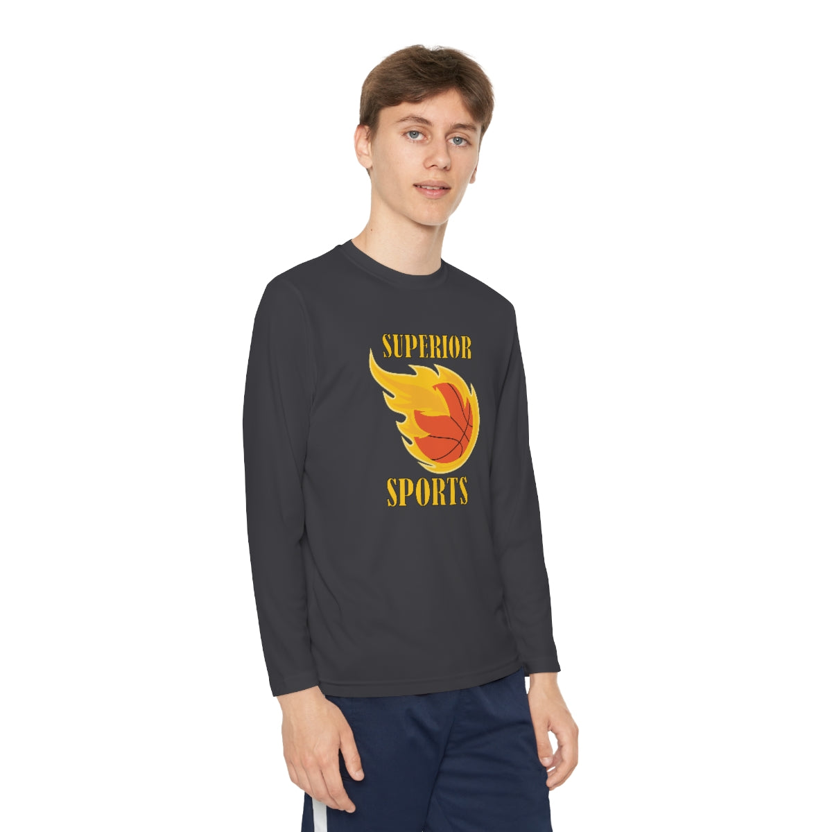 Kids Long Sleeve Sleeve Competitor Tee