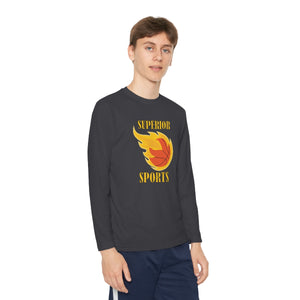 Kids Long Sleeve Sleeve Competitor Tee