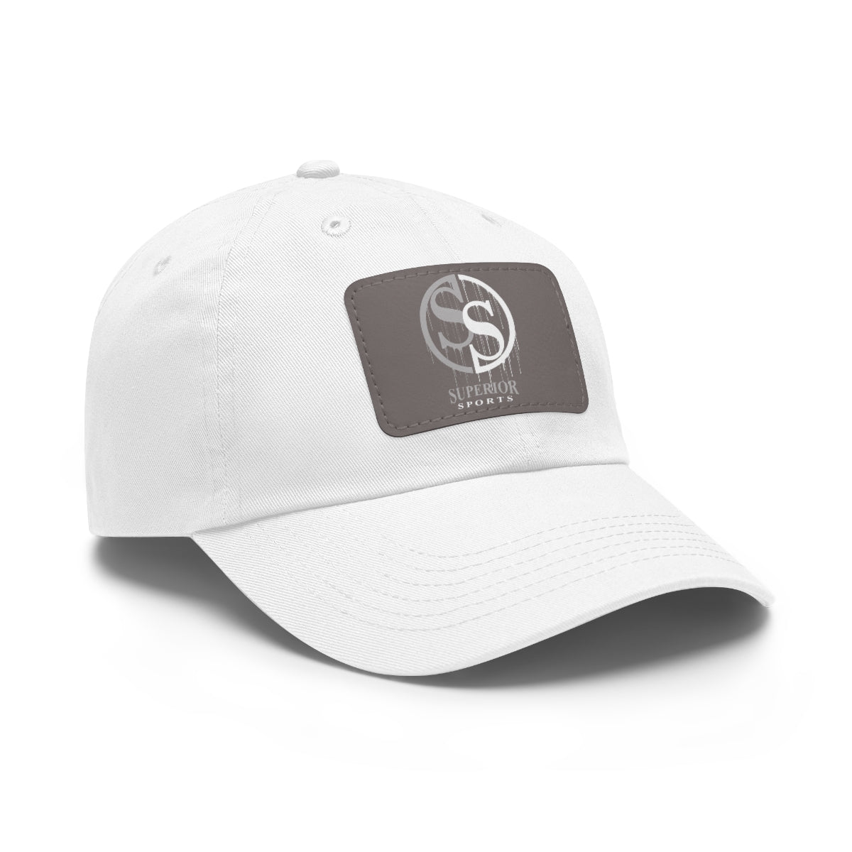 Dad Hat with Leather Patch