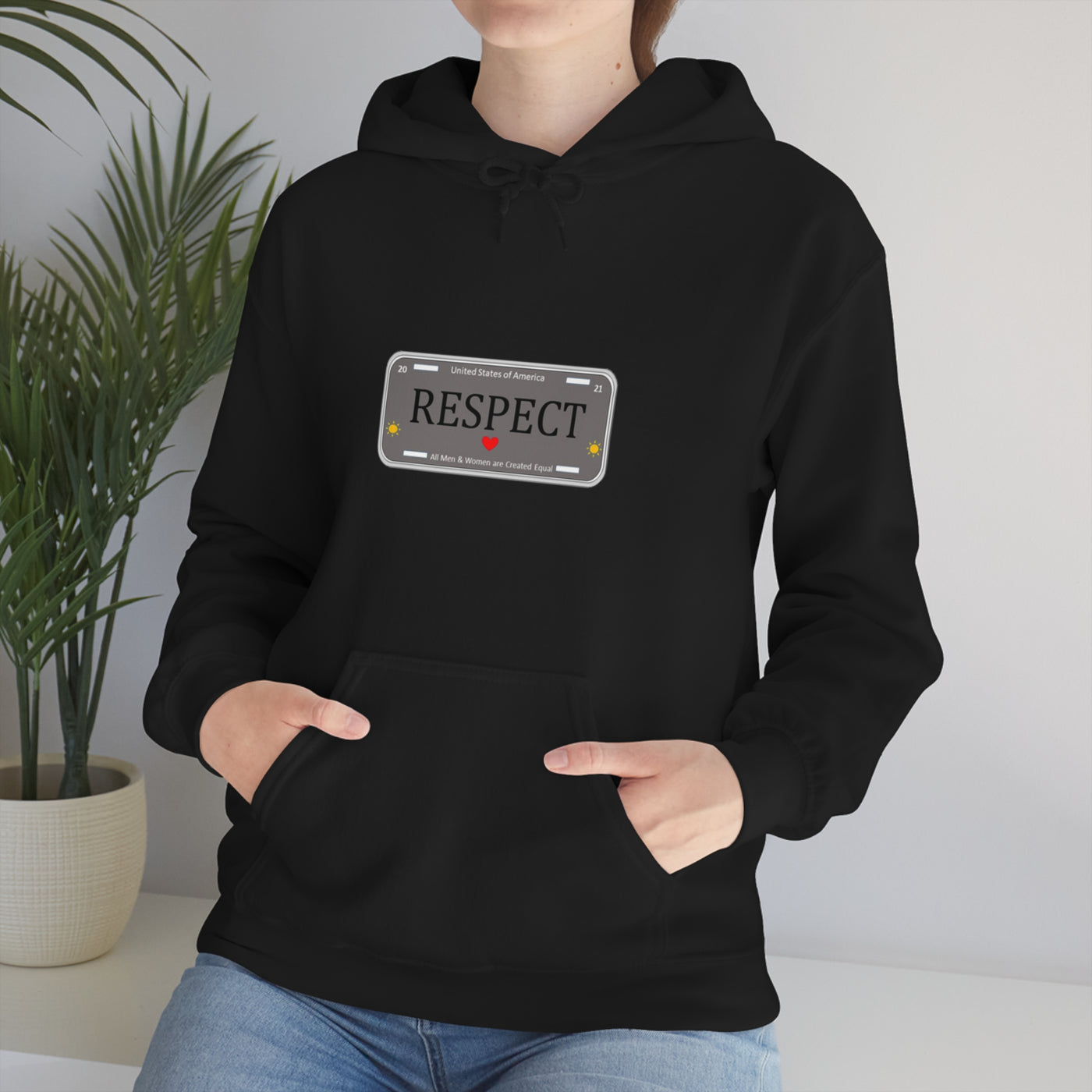 LADIES HOODED SWEATSHIRT