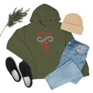 Ladies Hoodie Eternal Hearts