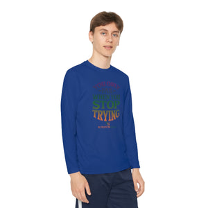 Kids Long Sleeve Competitor Tee