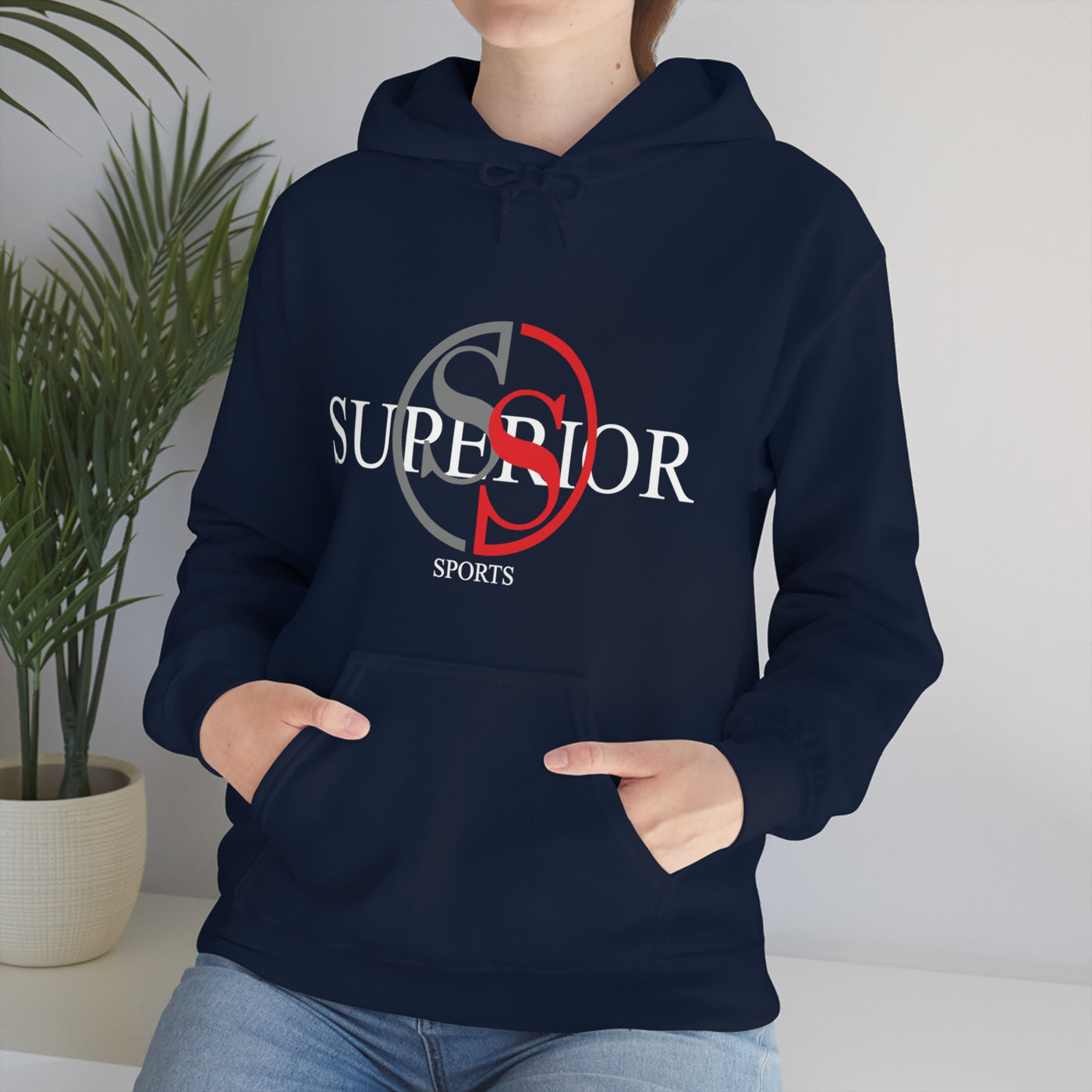 LADIES HOODED SWEATSHIRT