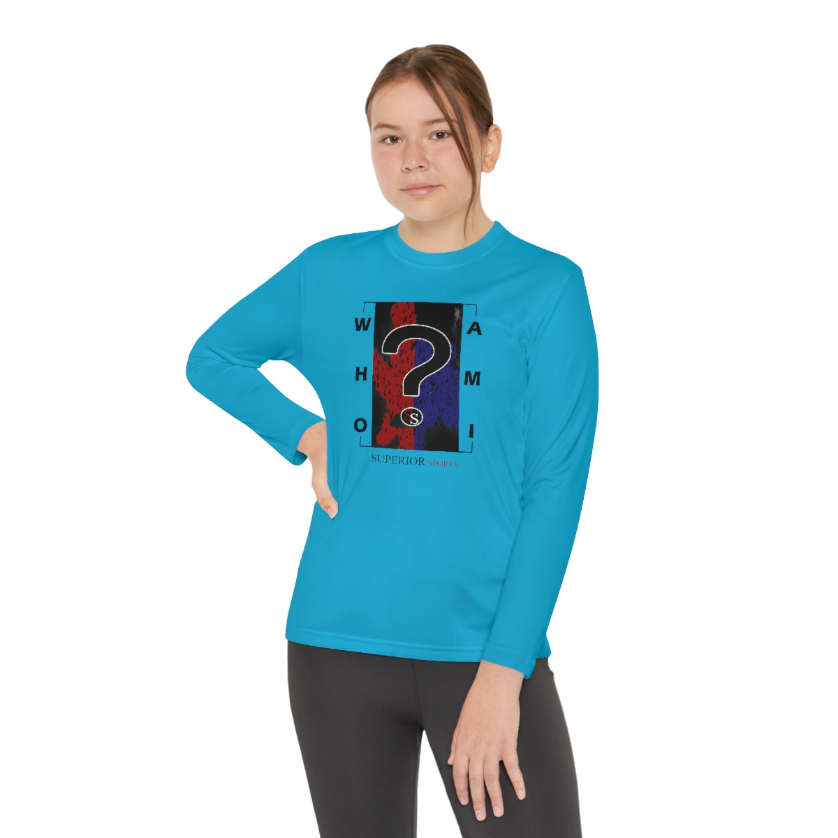 Kids Long Sleeve Sleeve Competitor Tee