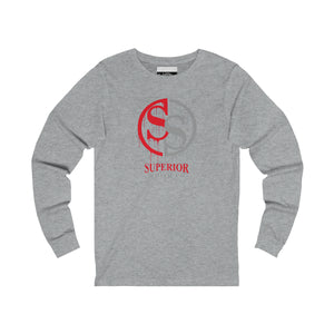 Men Long Sleeve SS Drip Tee