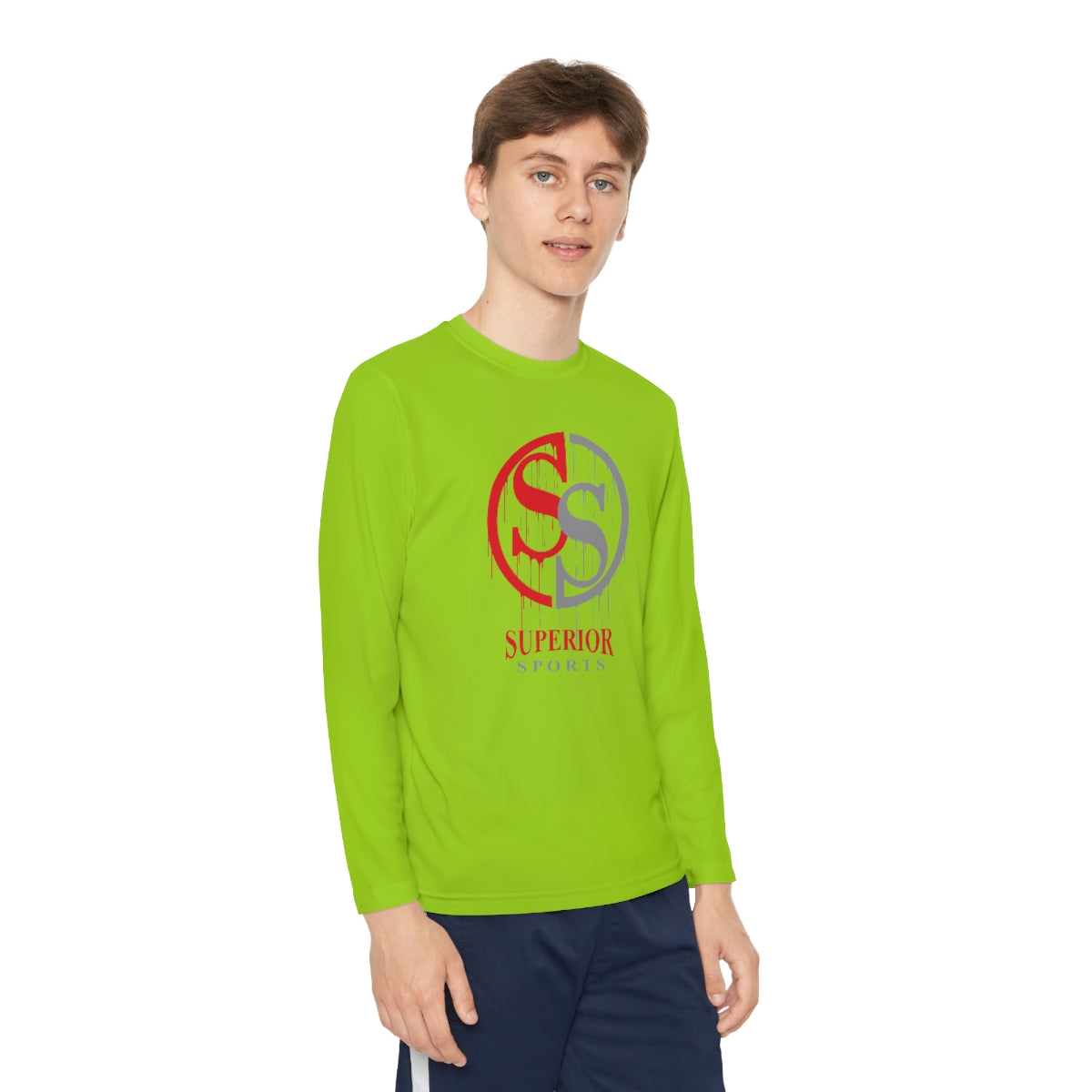Kids Long Sleeve Sleeve Competitor Tee