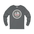 Men Long Sleeve Multi Gray Circles SS  Tee