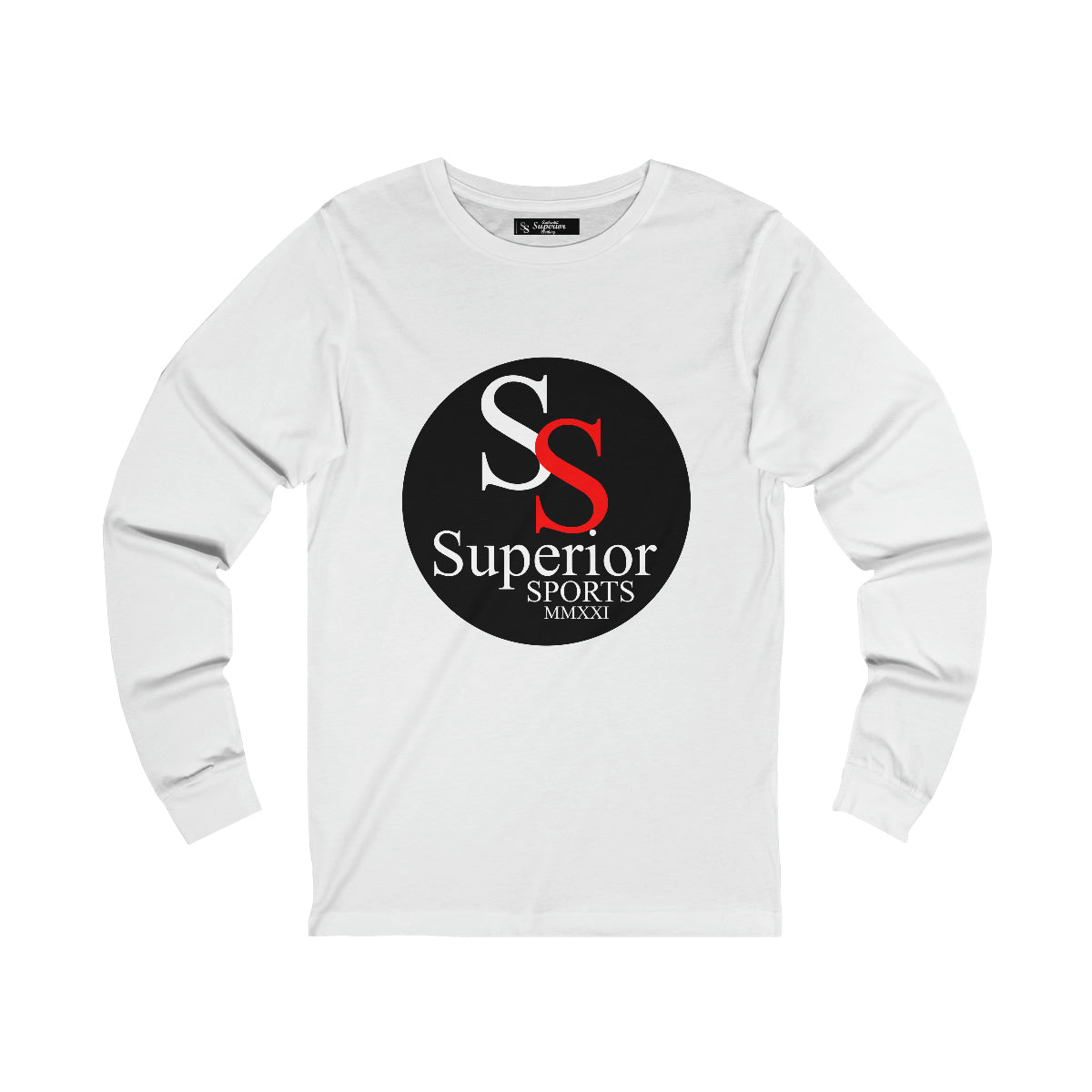 Men Long Sleeve Circle SS Tee