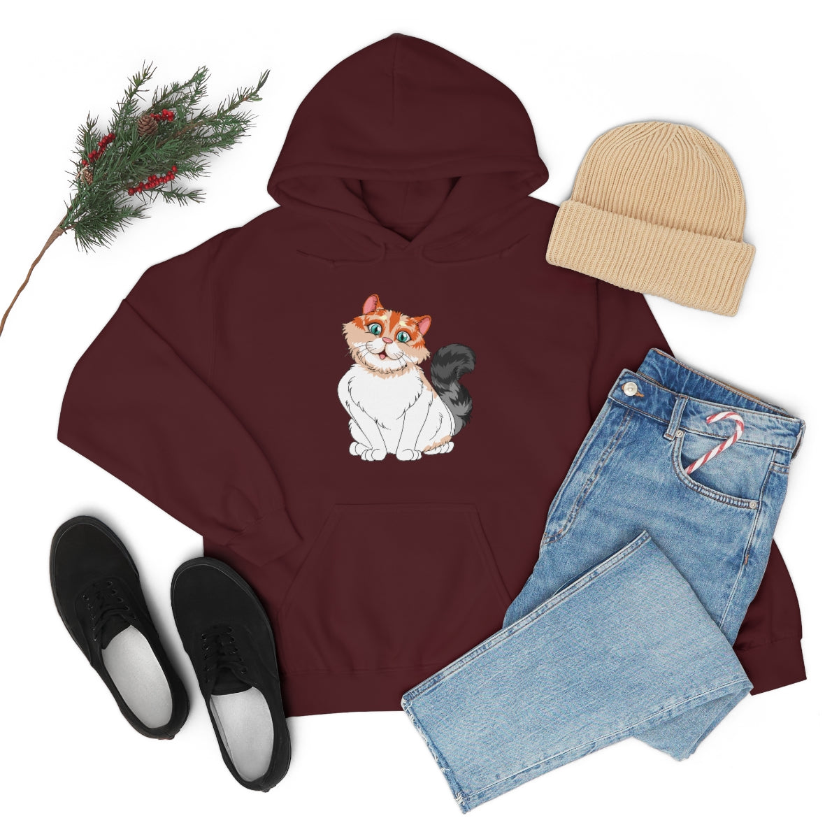 Ladies Hooded Sweatshirt