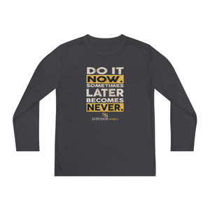 Kids Long Sleeve Competitor Tee