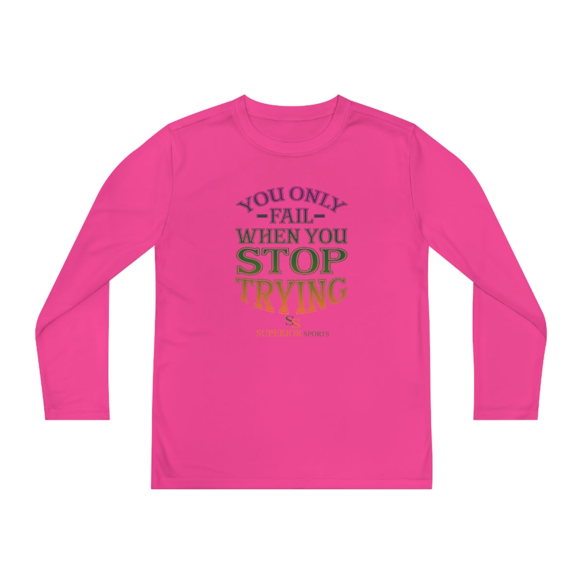 Kids Long Sleeve Competitor Tee