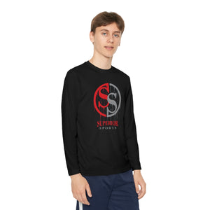 Kids Long Sleeve Sleeve Competitor Tee
