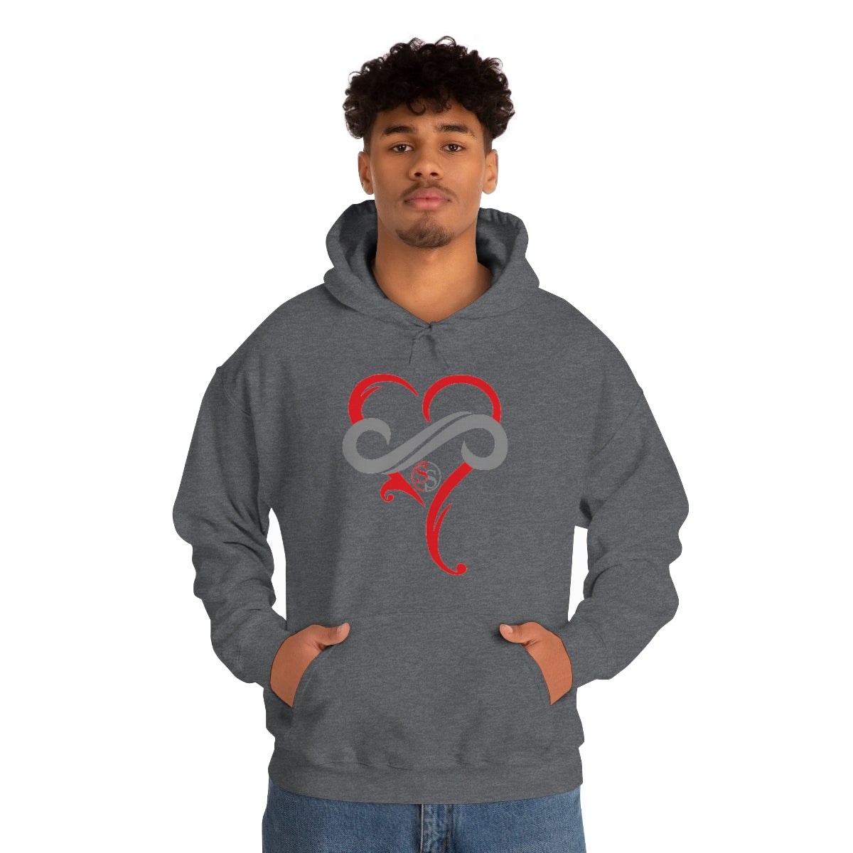 Ladies Hoodie Eternal Hearts