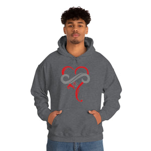 Ladies Hoodie Eternal Hearts