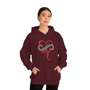 Ladies Hoodie Eternal Hearts