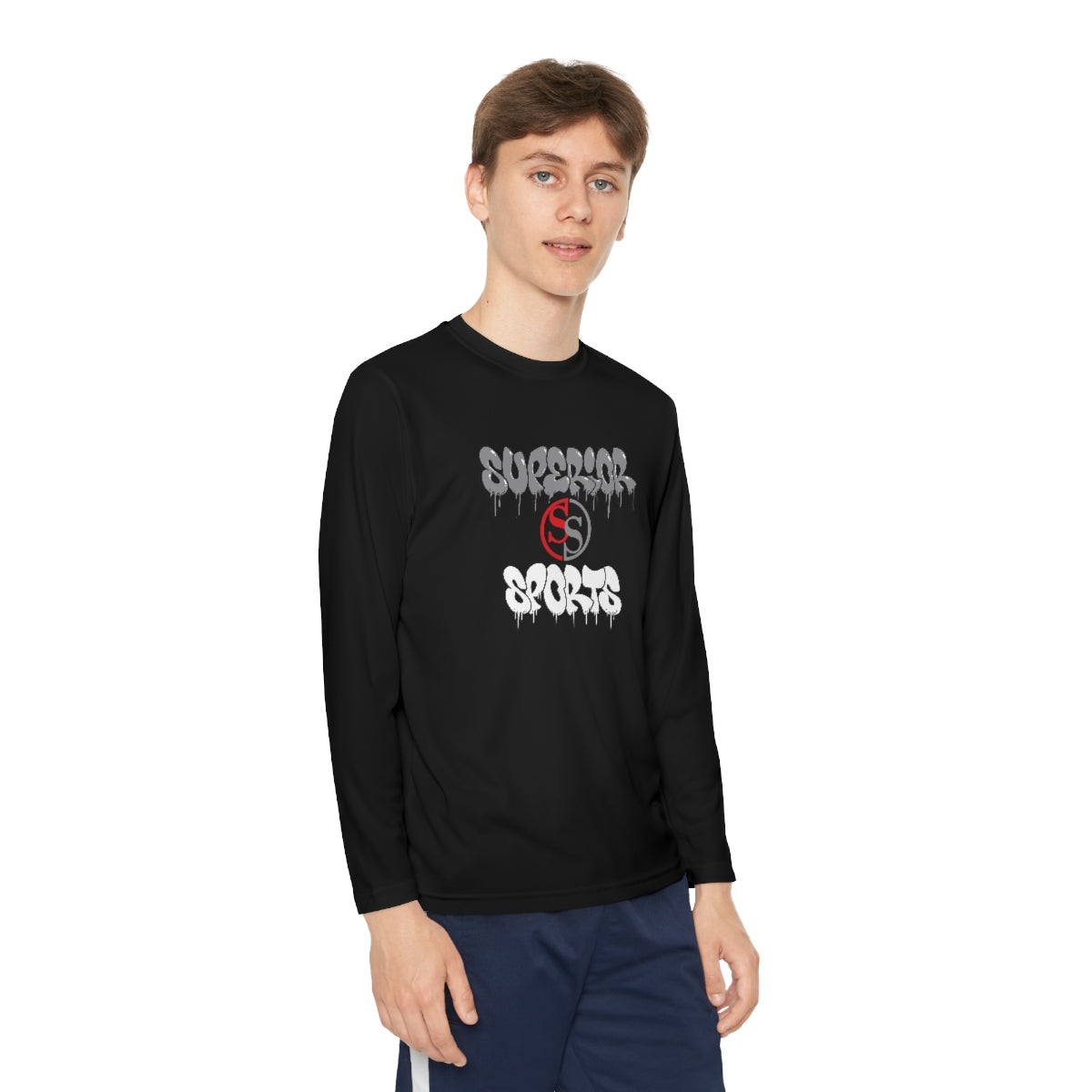 Kids Long Sleeve Competitor Tee