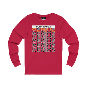 Men Long Sleeve Genius Tee