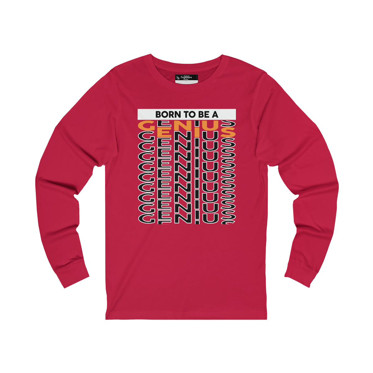 Men Long Sleeve Genius Tee
