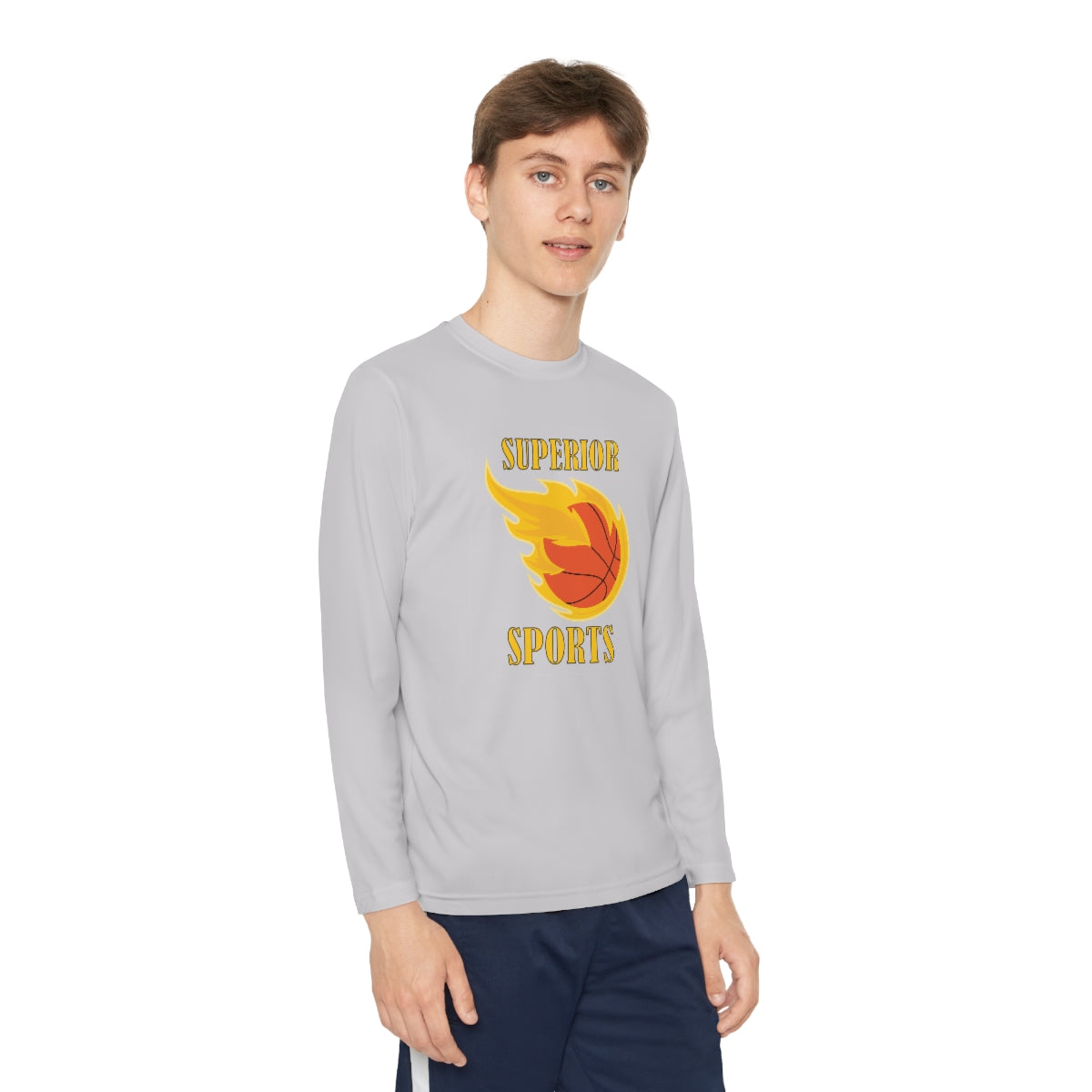 Kids Long Sleeve Sleeve Competitor Tee