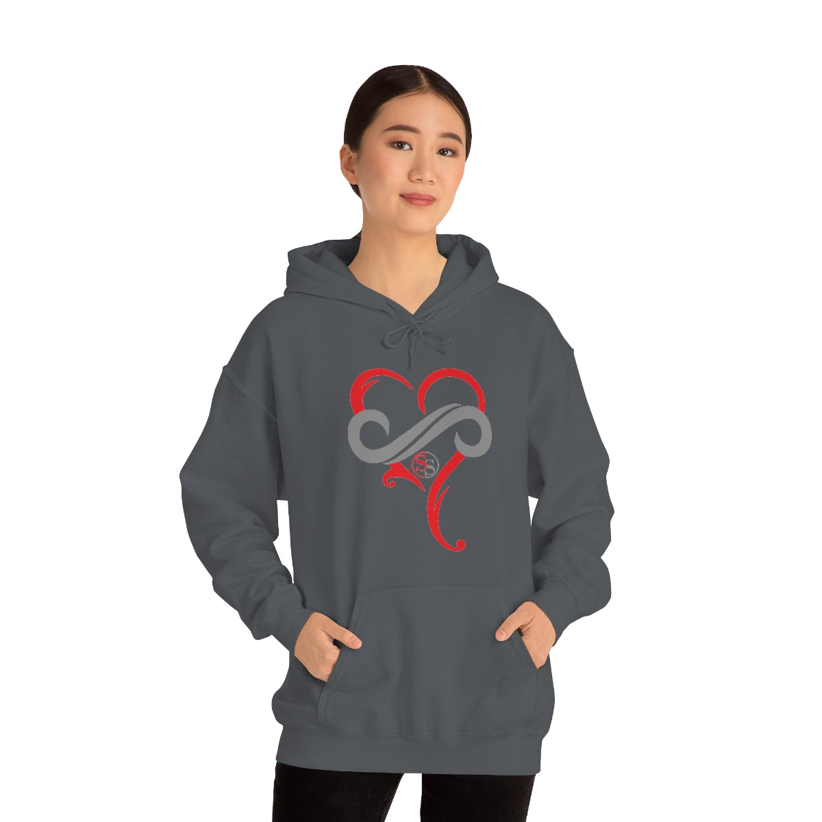 Ladies Hoodie Eternal Hearts