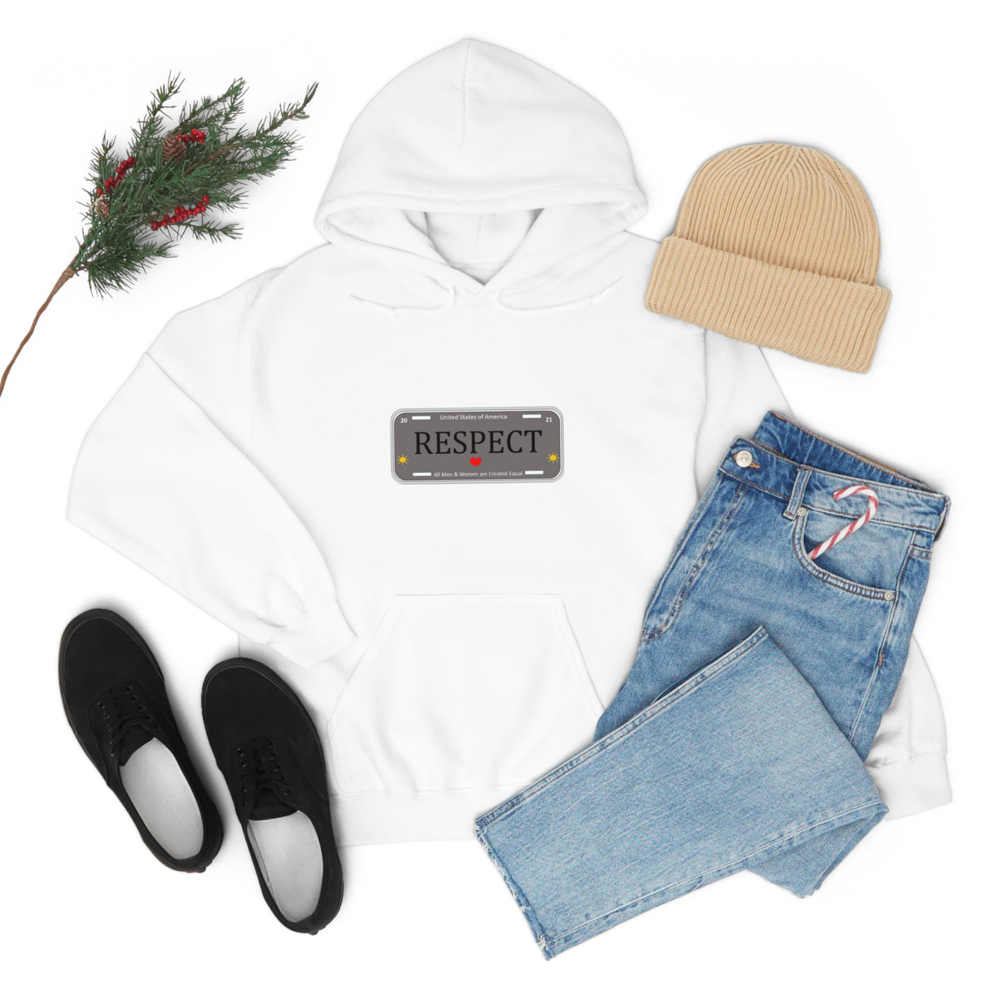 LADIES HOODED SWEATSHIRT