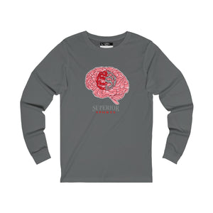 Men Long Sleeve Brain SS Tee