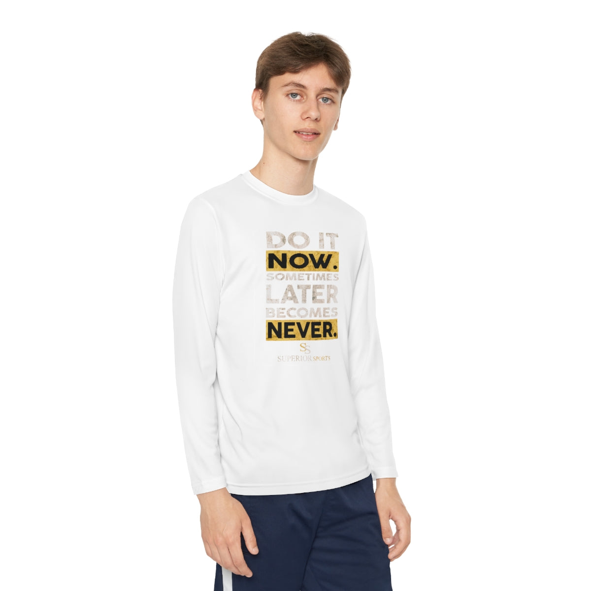 Kids Long Sleeve Competitor Tee