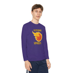 Kids Long Sleeve Sleeve Competitor Tee