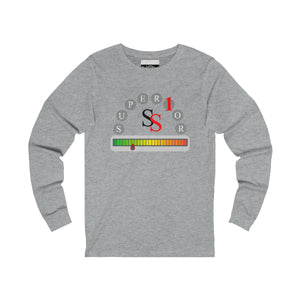 Men Long Sleeve Semi Circle SS Tee