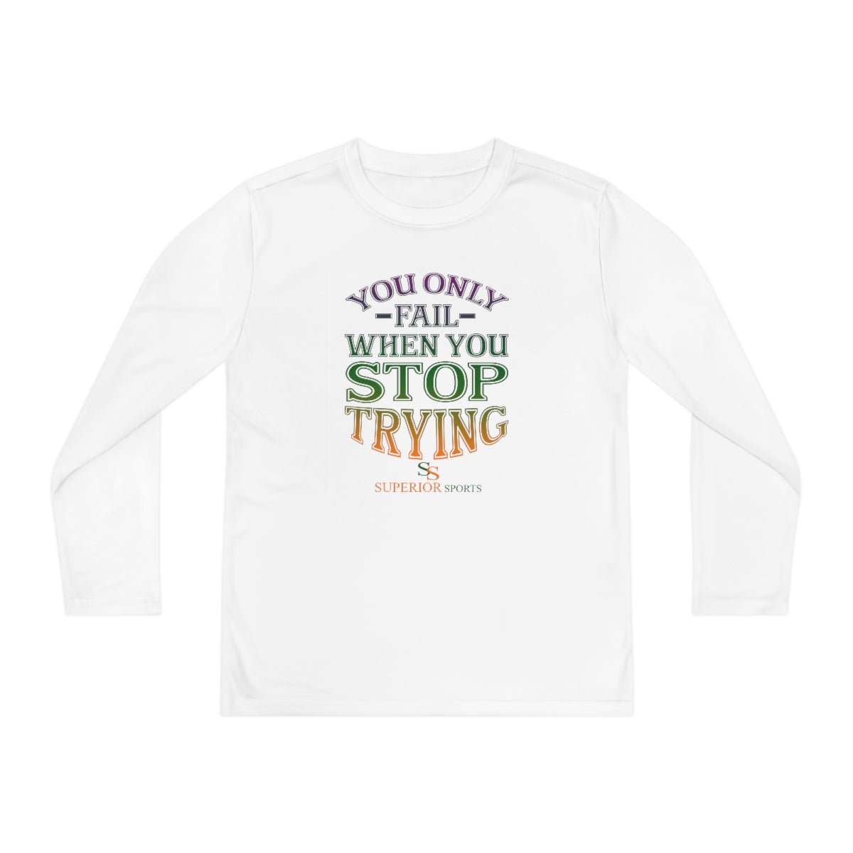 Kids Long Sleeve Competitor Tee