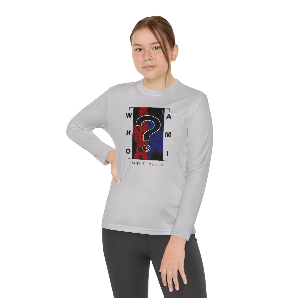 Kids Long Sleeve Sleeve Competitor Tee