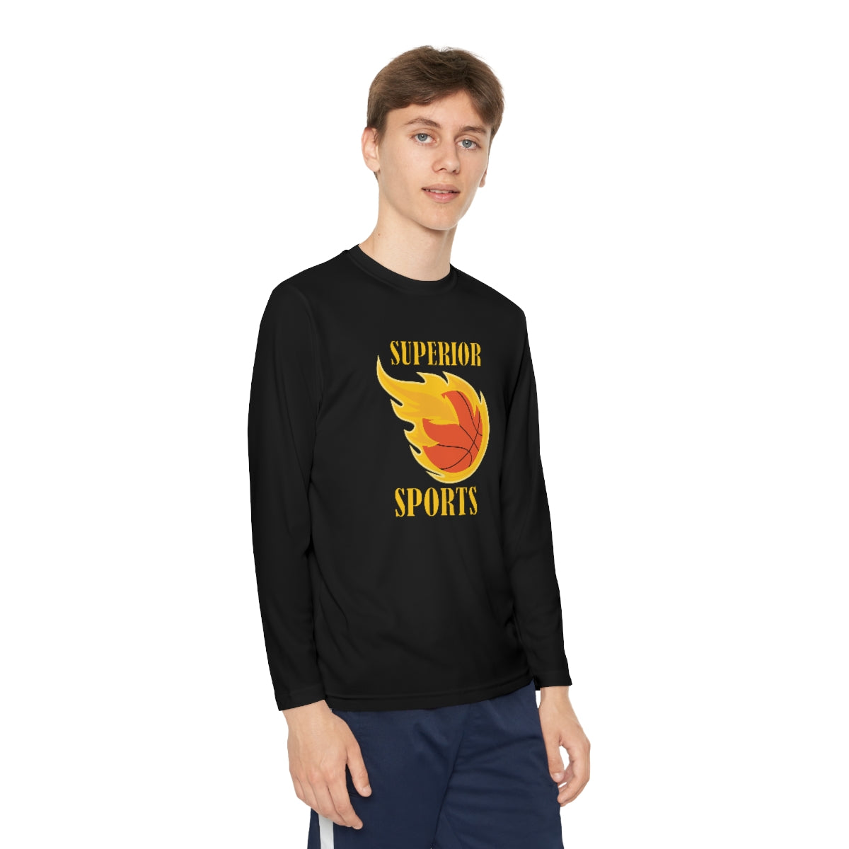 Kids Long Sleeve Sleeve Competitor Tee