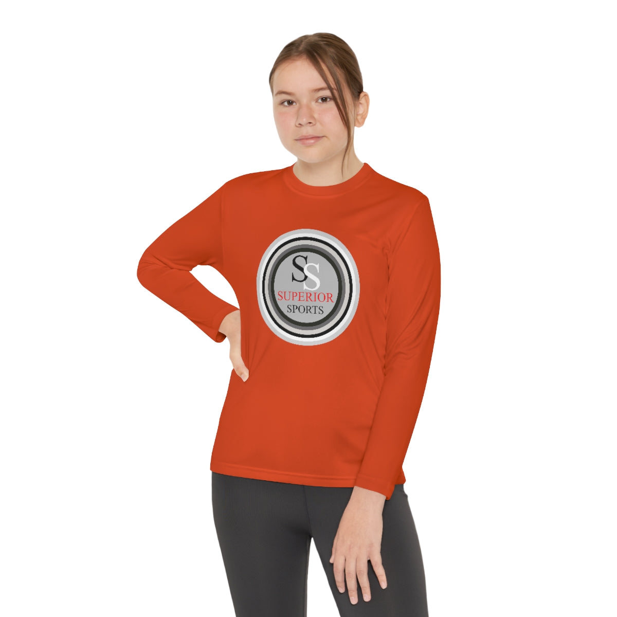 Kids Long Sleeve Competitor Tee