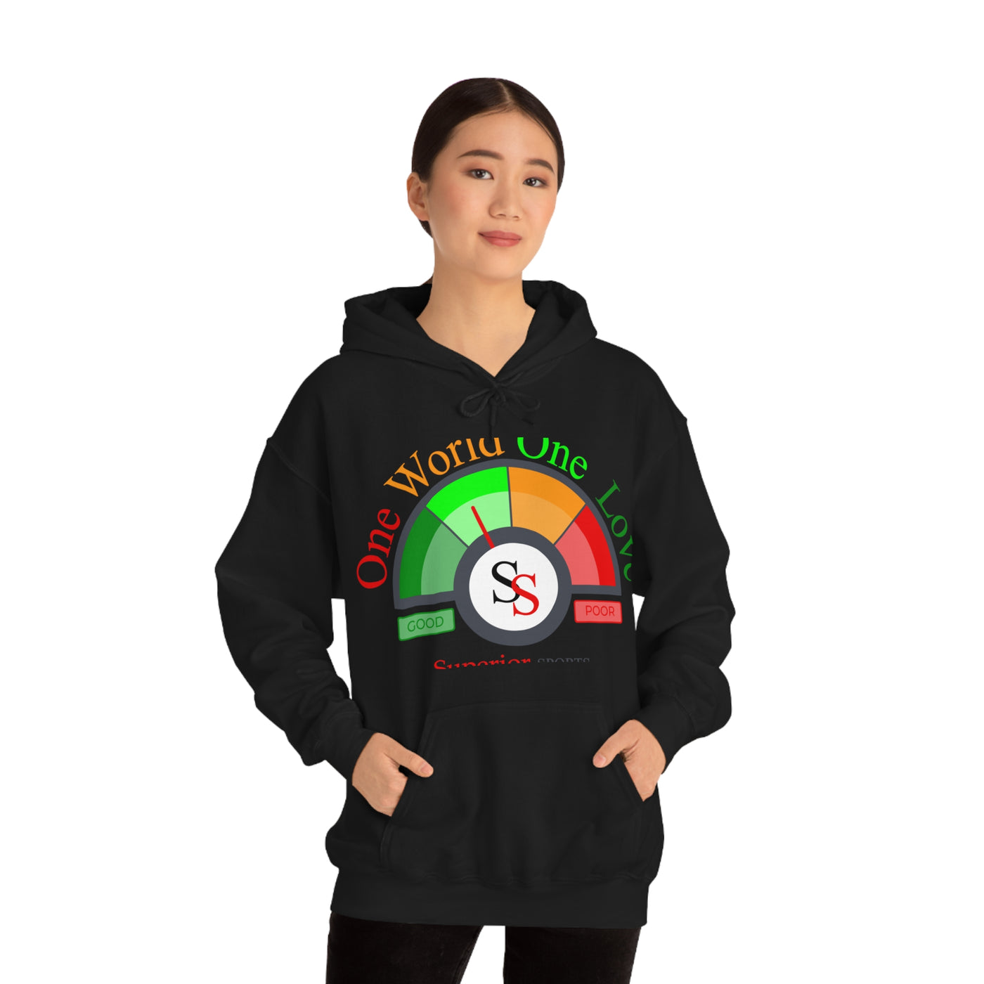 LADIES HOODED SWEATSHIRT