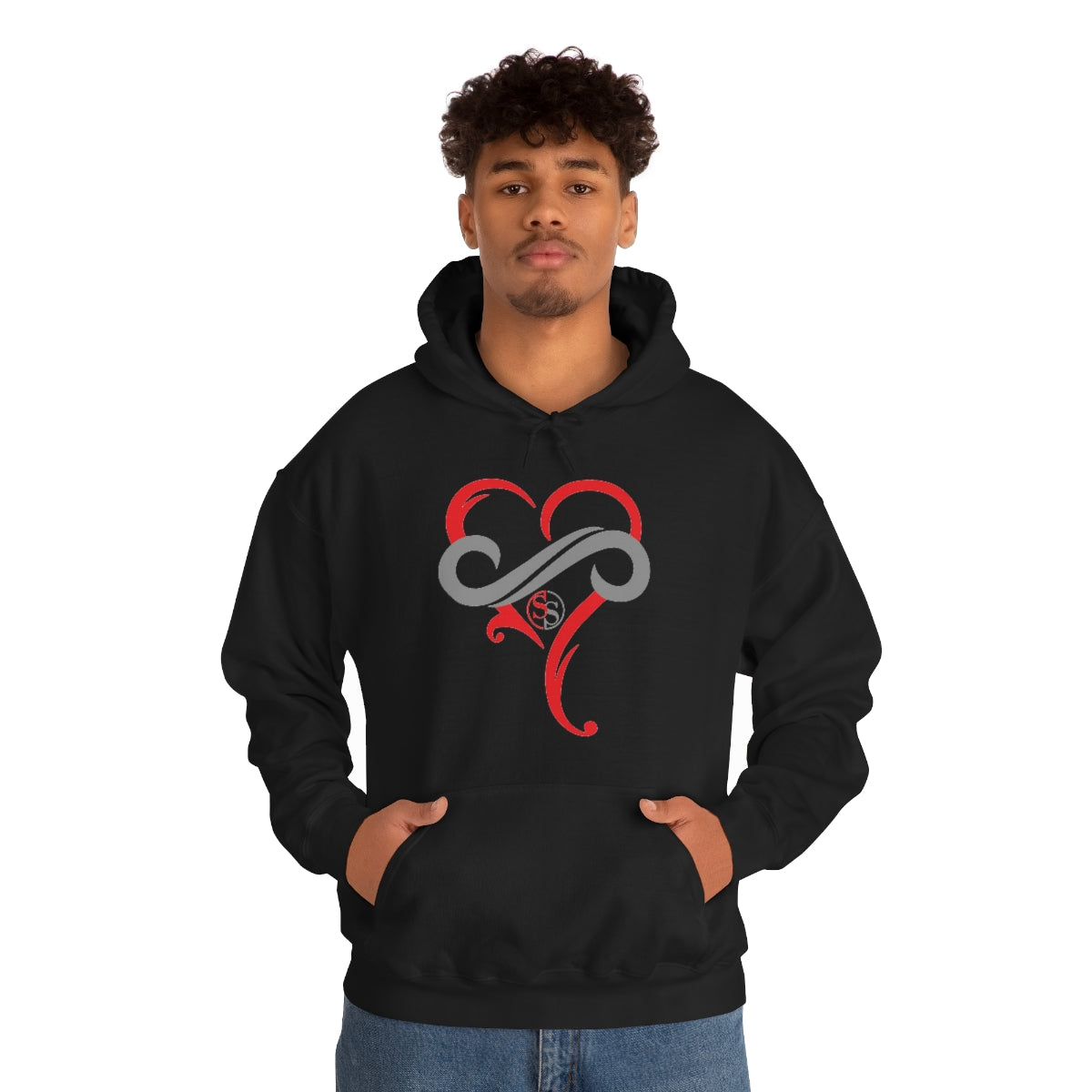 Ladies Hoodie Eternal Hearts