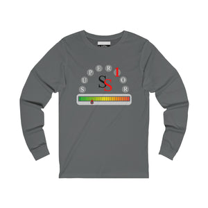 Men Long Sleeve Semi Circle SS Tee