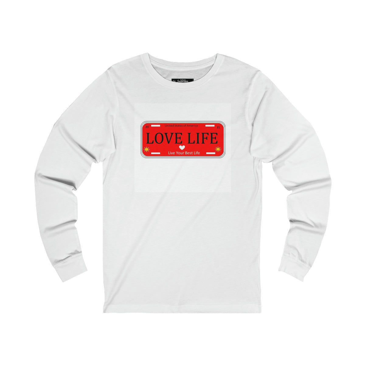 Ladies Long Sleeve Cotton Tee