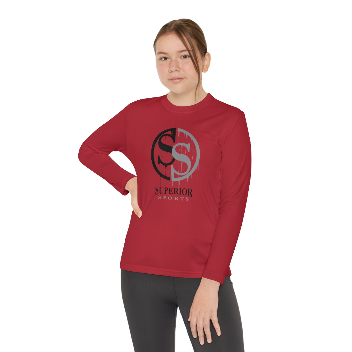 Kids Long Sleeve Competitor Tee