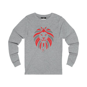 Men Long Sleeve Lion Long Sleeve Tee