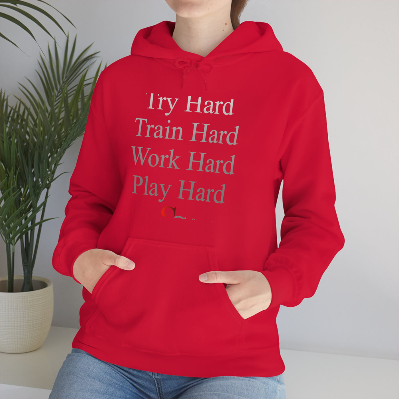MEN HOODED SWEATSHIRT