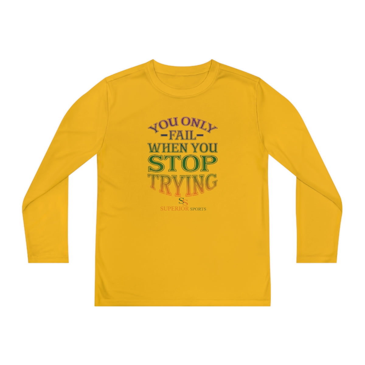Kids Long Sleeve Competitor Tee