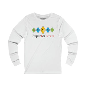 Men Long Sleeve 5 Diamonds Tee