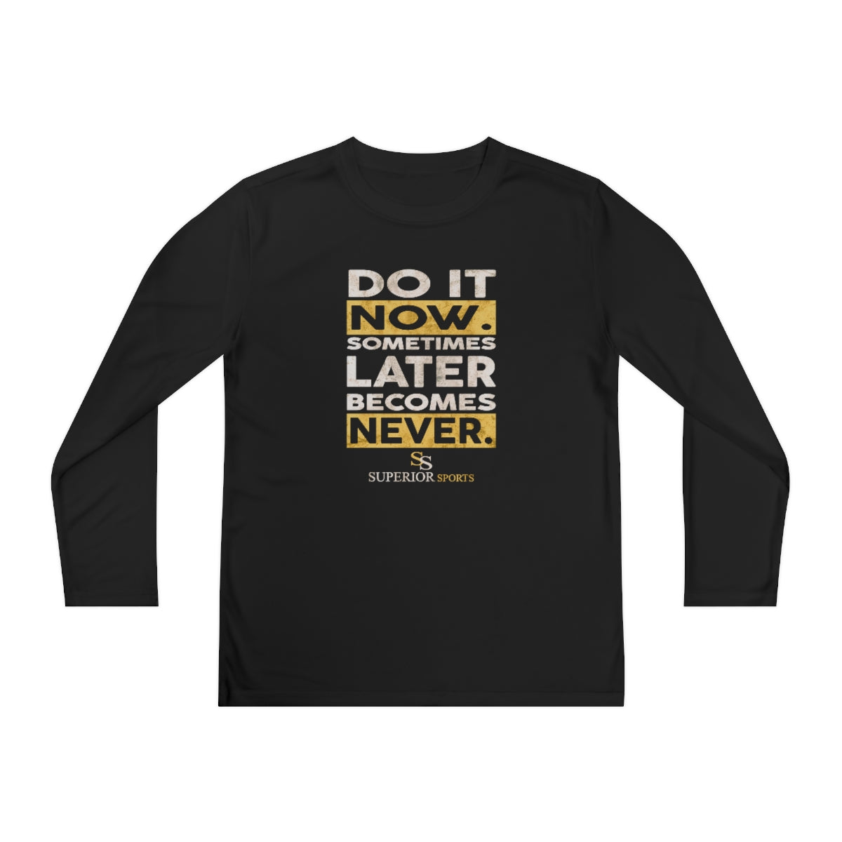 Kids Long Sleeve Competitor Tee