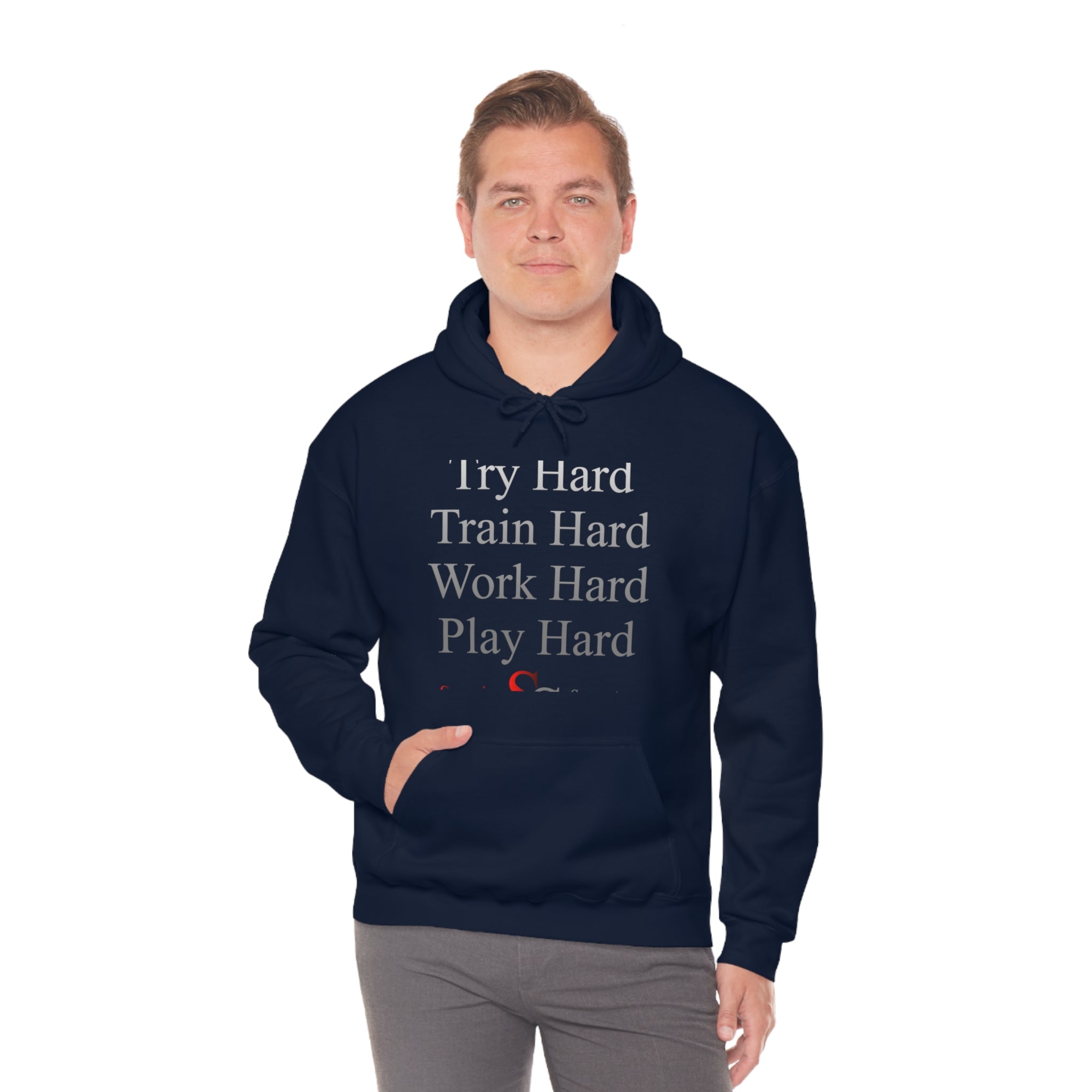 MEN HOODED SWEATSHIRT