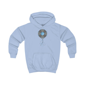 Sextagon Kite Kids Hoodie