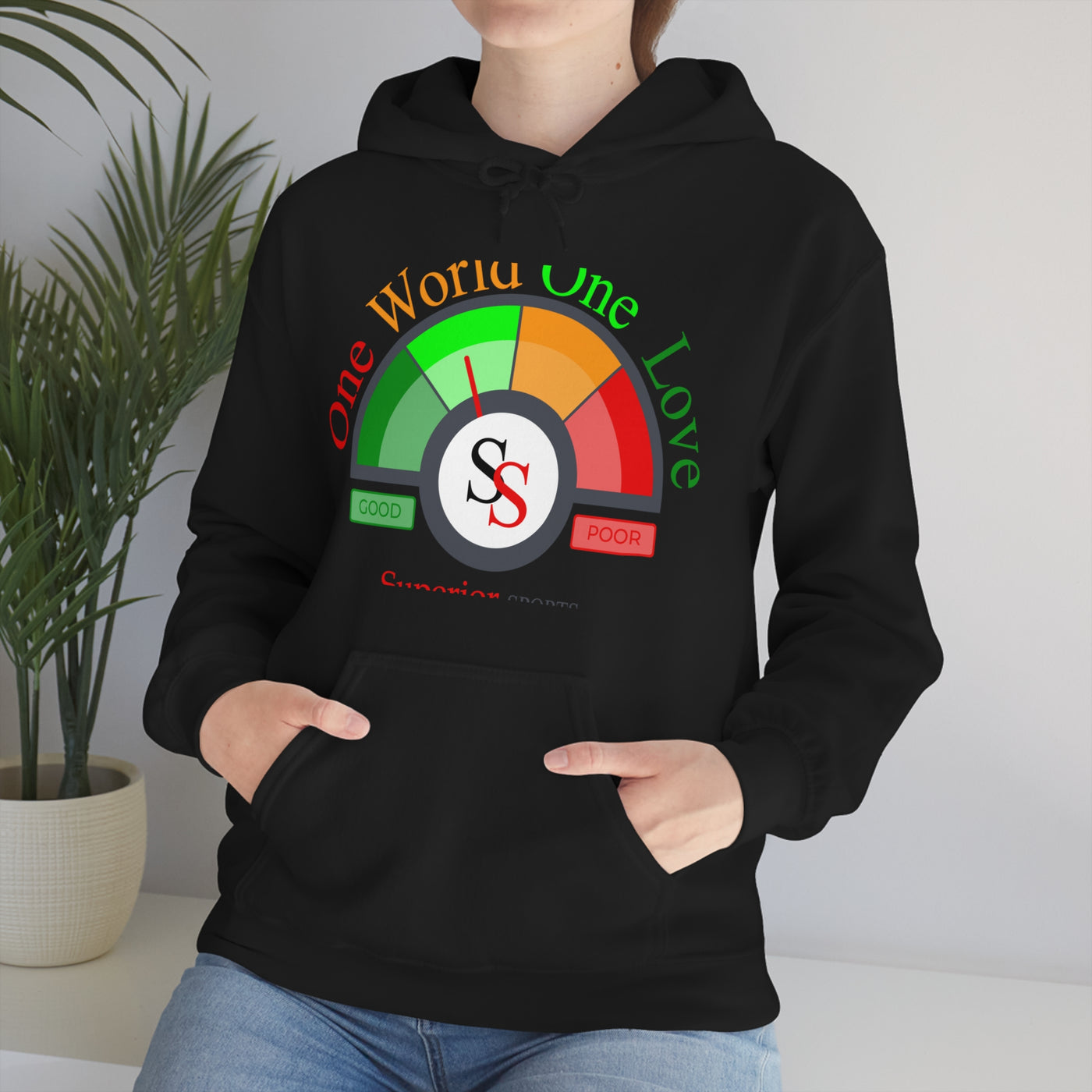 LADIES HOODED SWEATSHIRT