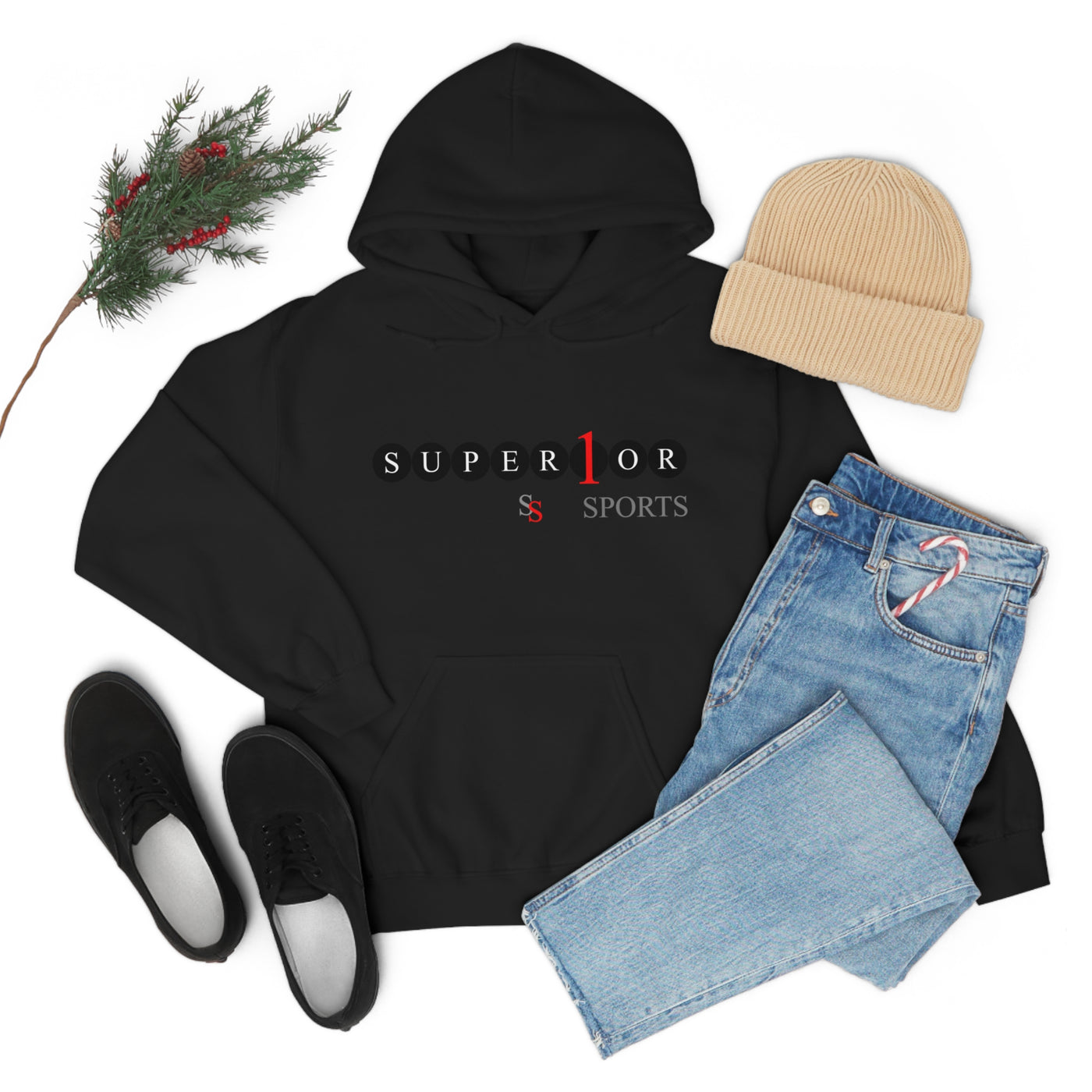 LADIES HOODED SWEATSHIRT
