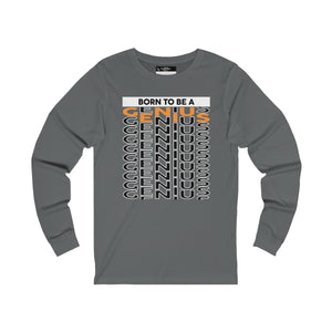 Men Long Sleeve Genius Tee